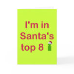 Santa's Top 8 cards
