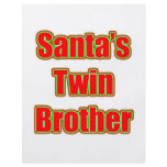 Santa's Twin Brother flyers