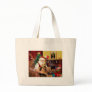 Santas Two Airedales Canvas Bags