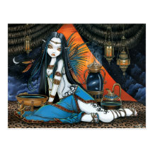 Santha Celestial Tribal Sage Fairy Angel Poscard Post Cards