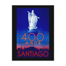 Santiago 400 ANOS Post Card