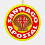 Santiago Apostal Christmas Tree Ornaments