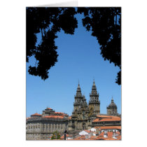 Santiago Cathedral Card cards