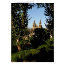 Santiago Cathedral from Park Card cards