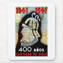Santiago De Chile Mousepad