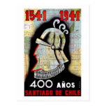 Santiago De Chile Post Card
