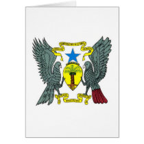 Santo Tomé & Príncipe Coat of Arms Greeting Cards