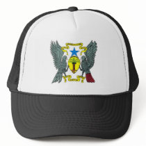 Santo Tomé & Príncipe Coat of Arms Mesh Hats