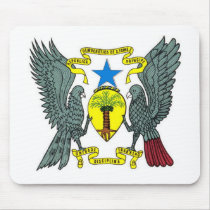Santo Tomé & Príncipe Coat of Arms Mousepads