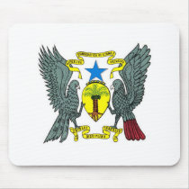Santo Tomé & Príncipe Coat of Arms Mousepads