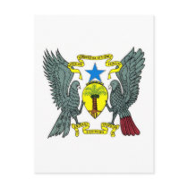 Santo Tomé & Príncipe Coat of Arms Postcards