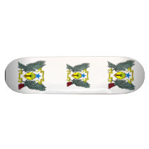 Santo Tomé & Príncipe Coat of Arms Skate Decks