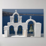 Santorini - bells posters