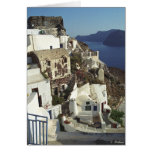 Santorini card  (blank inside)