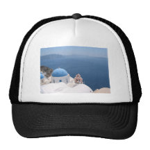 Santorini Greece Hat