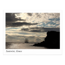 Santorini, Greece Postcard