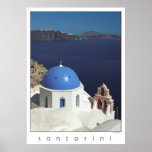 Santorini Greece Poster