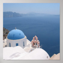 Santorini Poster