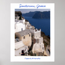 Santorini poster