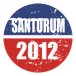 SANTORUM 2012 stickers