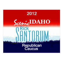Santorum IDAHO Postcards