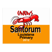Santorum LOUISIANA Post Cards