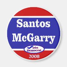 Santos McGarry in 2008 Refrigerator Magnet