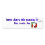 sants, i took viagra this morning just like san... bumper sticker