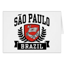 Sao Paulo Greeting Card