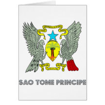 Sao Tomean Emblem Cards