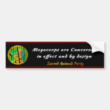 SAP - Megacorps are Cancerous Bumper Stickers