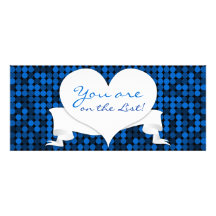 Sapphire Blue Glam Custom Custom Announcements