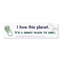 Sapphire Terra Bumper Stickers