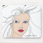 Sapphire:The Look mouse pad