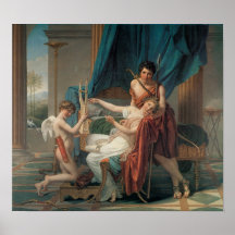 Sappho and Phaon, 1809 Print