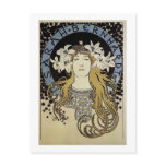 Sarah Bernhardt by Alphonse Mucha Post Card