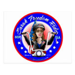 Sarah Liberty Rider Post Card