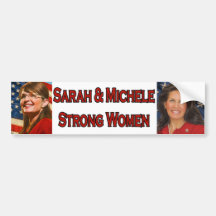 Sarah & Michele Strong Women Bumper Stickers