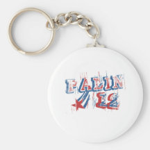 SARAH PALIN '12 Faded.png Keychains
