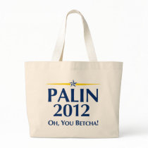 Sarah Palin 2012 Tote Bags