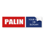 SARAH PALIN 2012 bumper stickers