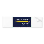 Sarah Palin 2012 bumper stickers