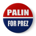 SARAH PALIN 2012 buttons