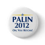 Sarah Palin 2012 buttons