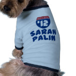 Sarah Palin 2012 pet clothing