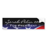 SARAH PALIN 2012 For President Bumper Sticker bumper stickers