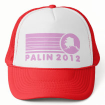 Sarah Palin 2012 Pink Retro Hats