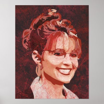 Sarah Palin - 2012 President Poster by spacedust