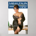 Sarah Palin - Change For Me! Poster posters