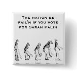 Sarah Palin- Creationist buttons